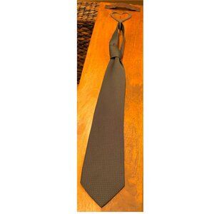 Classic Tie ** Olive Green with Subtle Polka Dots **  [59" x 4"]